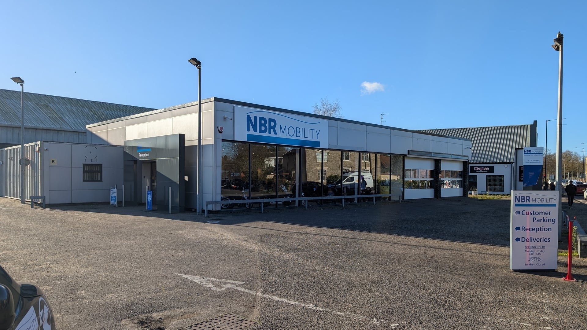 NBR Mobility Showroom in Diss