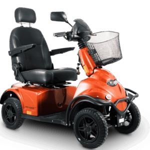 Mini Crosser X1 4-wheel road-legal mobility scooter in black