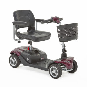 Motion Healthcare Airium Mobility Scooter in Plum